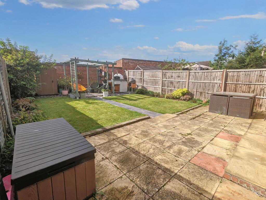 Rear garden