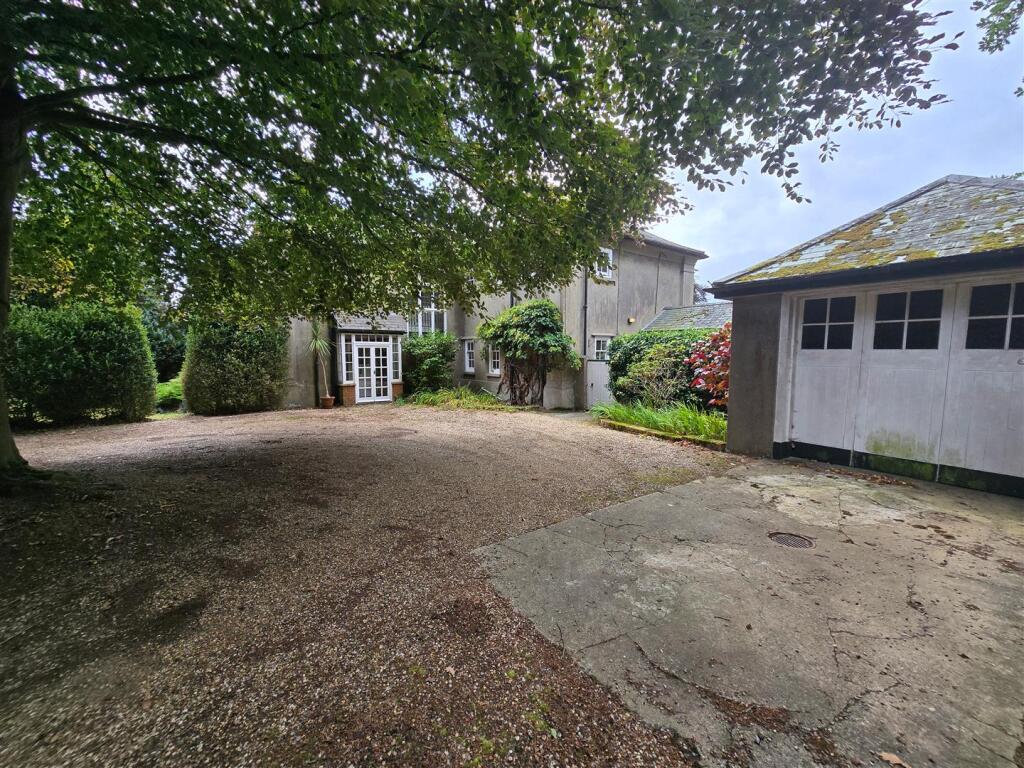 Driveway and Garage