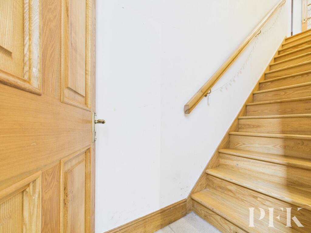 Entrance staircase up to granny flat