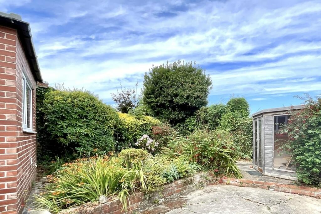Rear garden