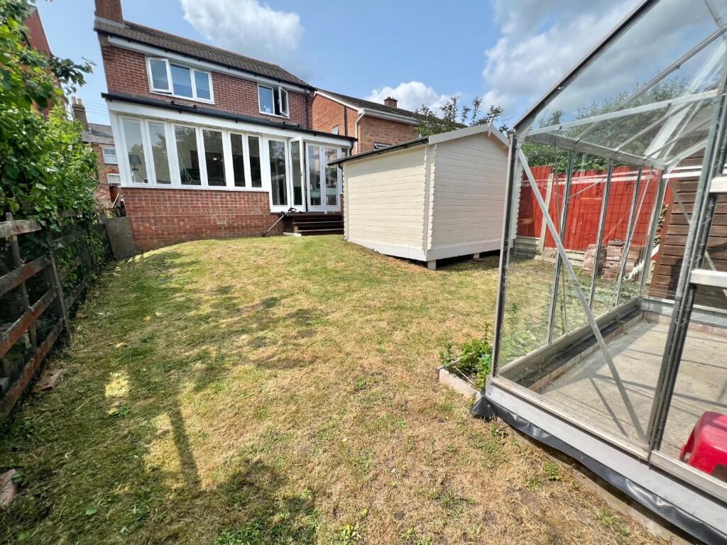 Rear garden