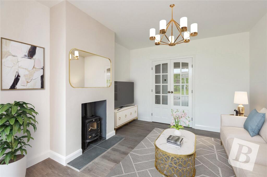 Staged Living Room