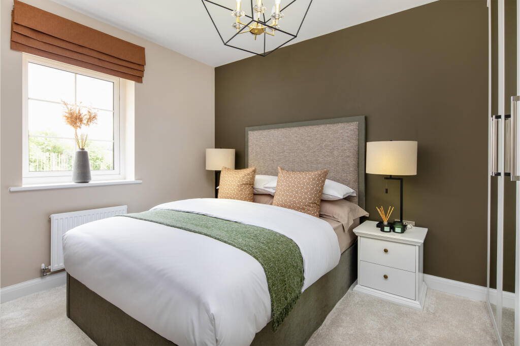 Further double bedroom in the Radleigh 4 bedroom home