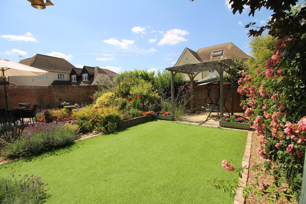 Rear garden