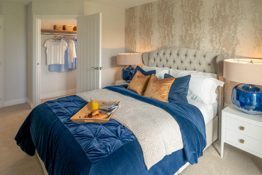 Show home bedroom