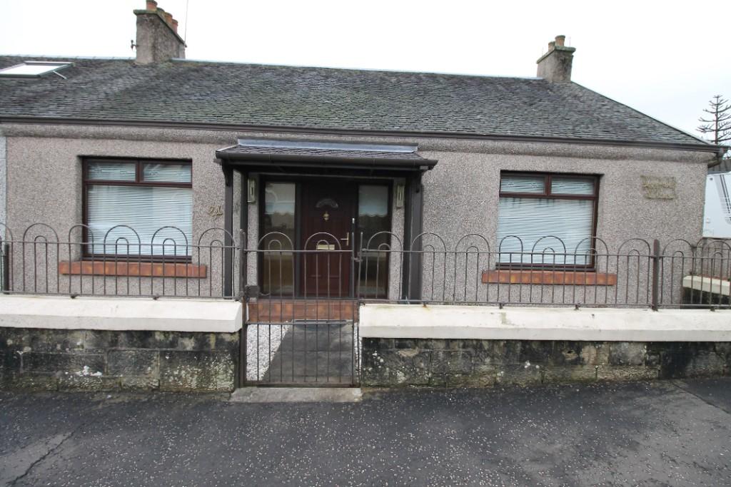 Rear of property