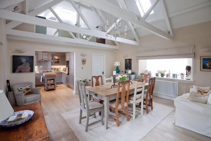 Dining Area Leading into Kitchen