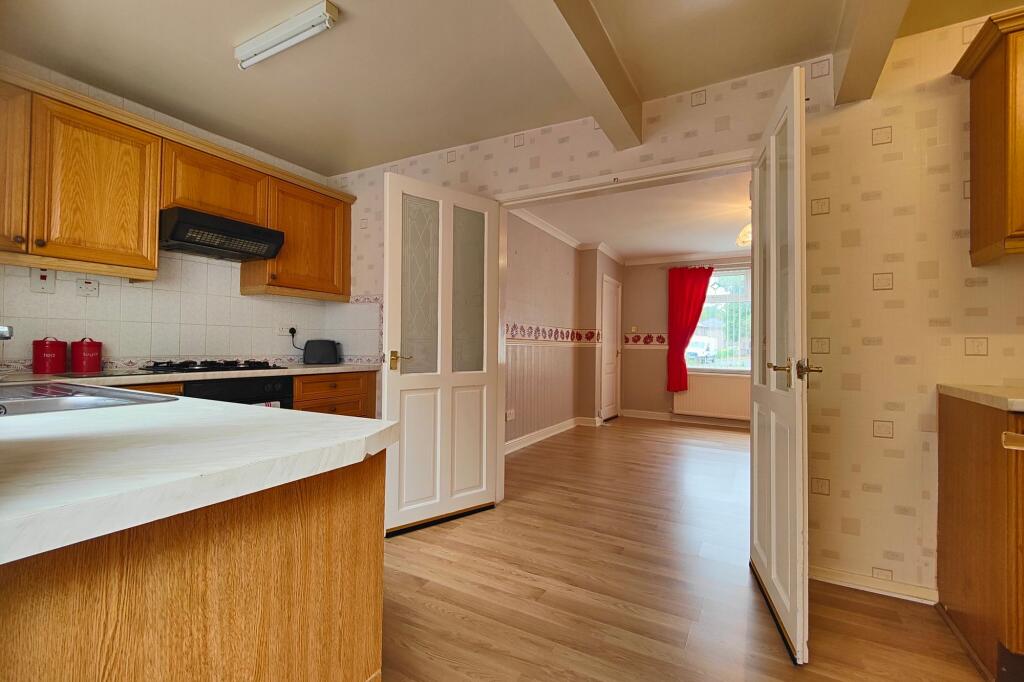 Double Doors to Kitchen