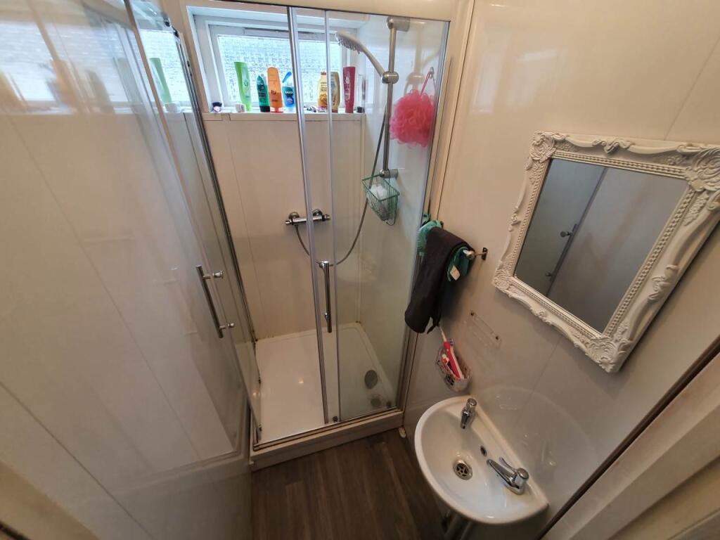 First floor shower