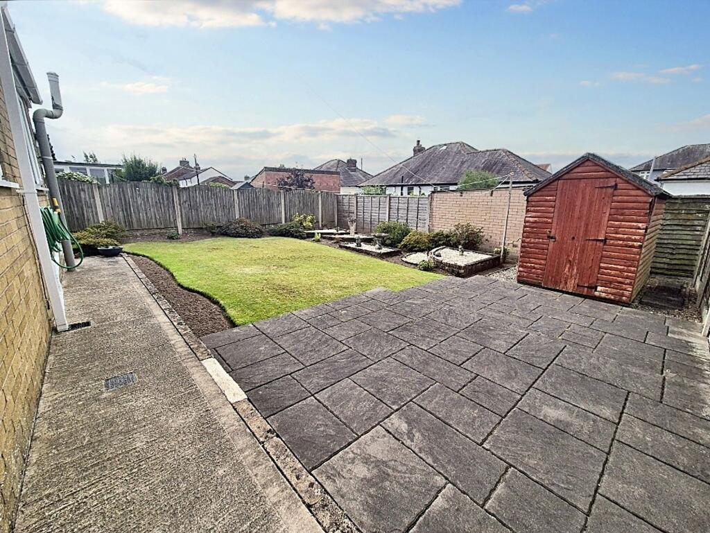 Rear garden