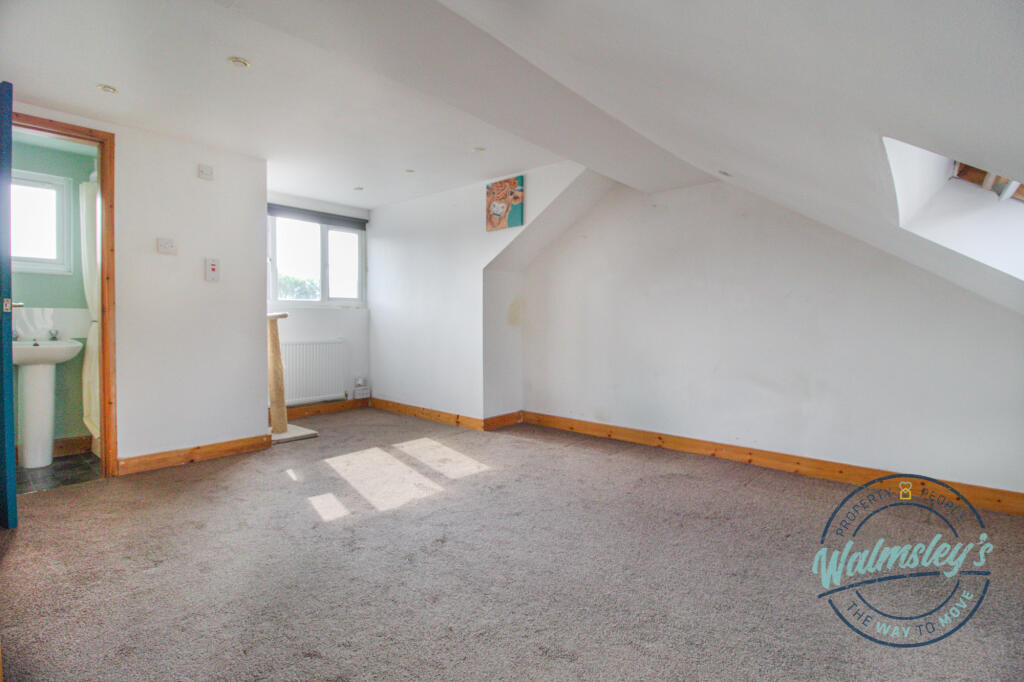 Loft conversion with ensuite shower room