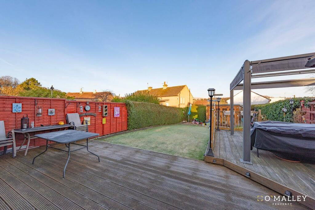 Rear garden