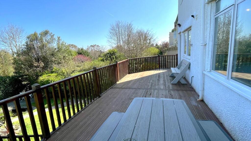 FULL WIDTH DECKED BALCONY