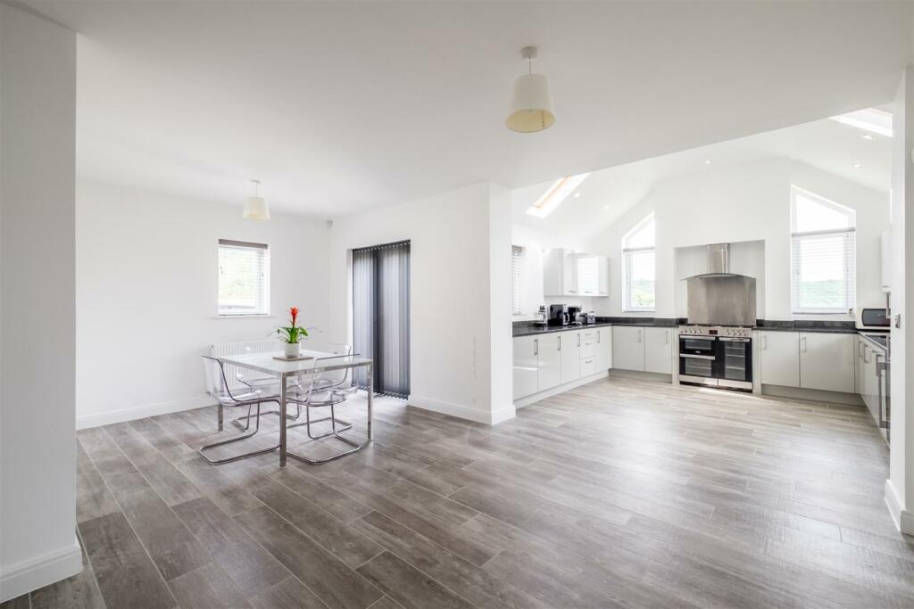 Open plan Kitchen/Dining/Living space