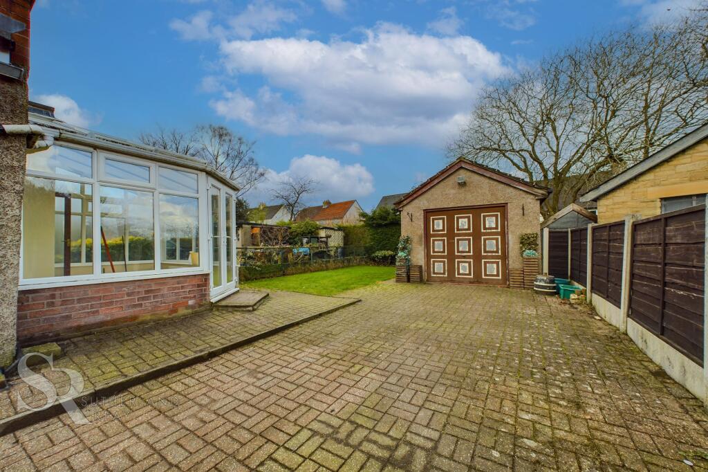 Rear Garden and Garage