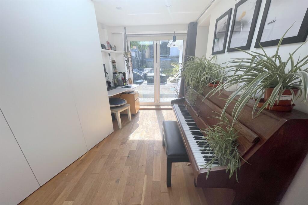 Office, music room, 