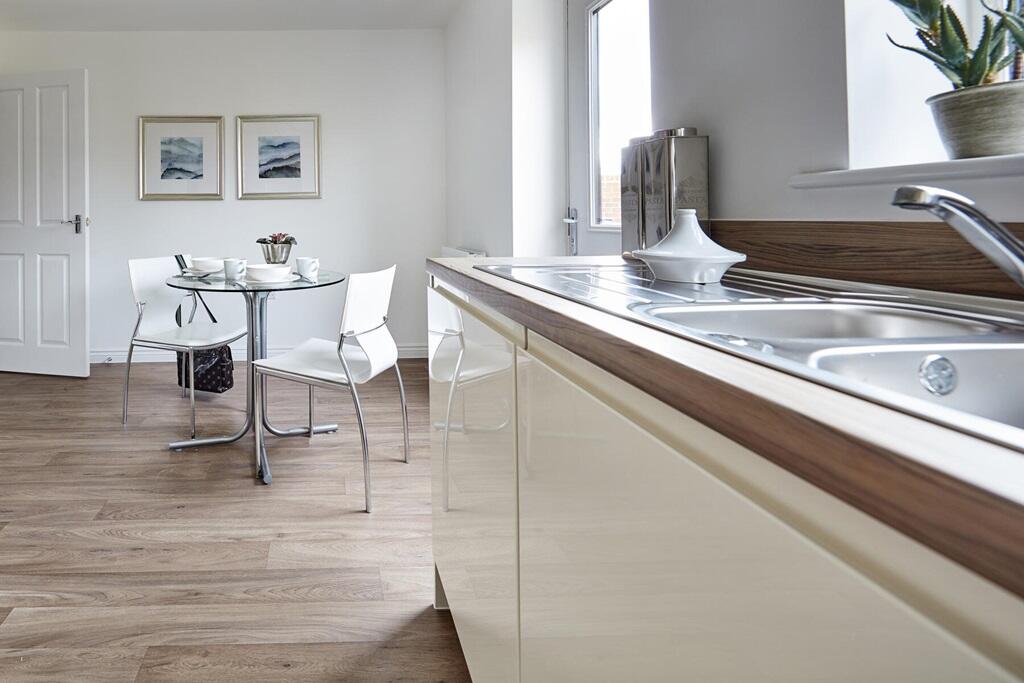 An example of a bungalow kitchen