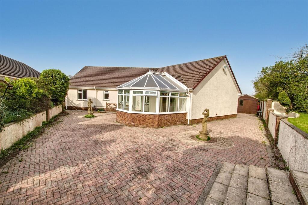 Rear patio