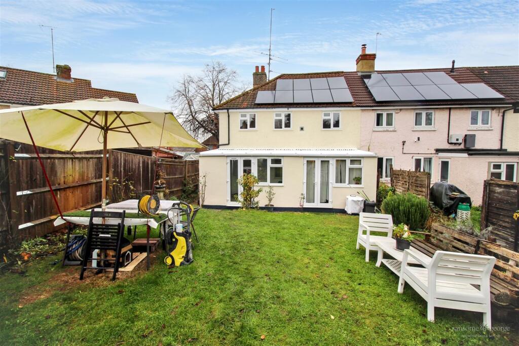 Rear Garden to rear of property