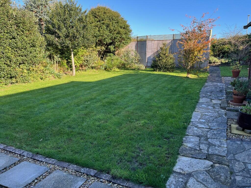 Rear garden