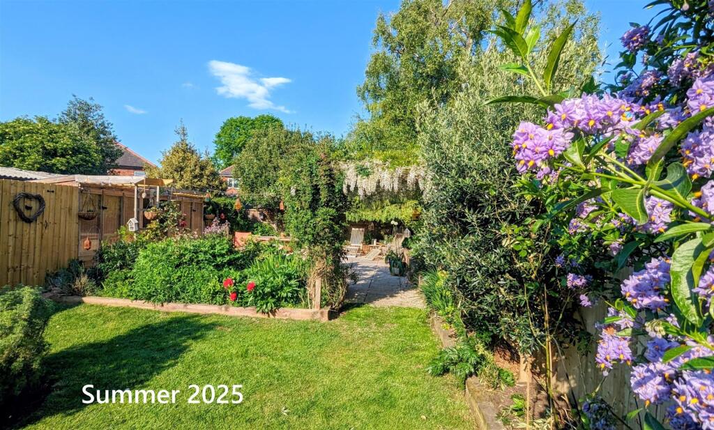 Rear Garden :SUMMER 2025