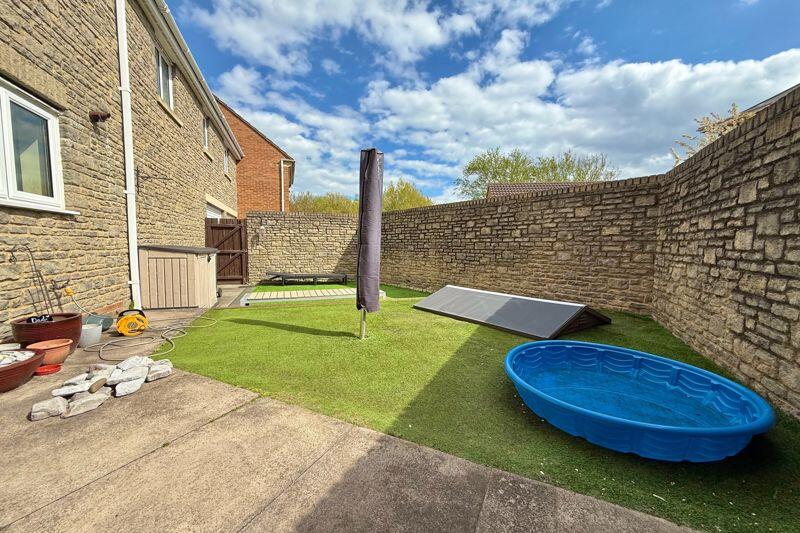 Southerly Rear Garden