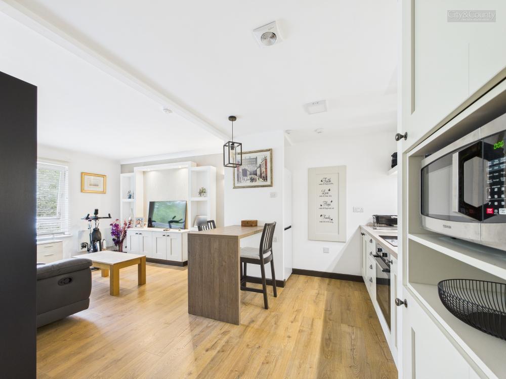 Kitchen/Living/Dining Area