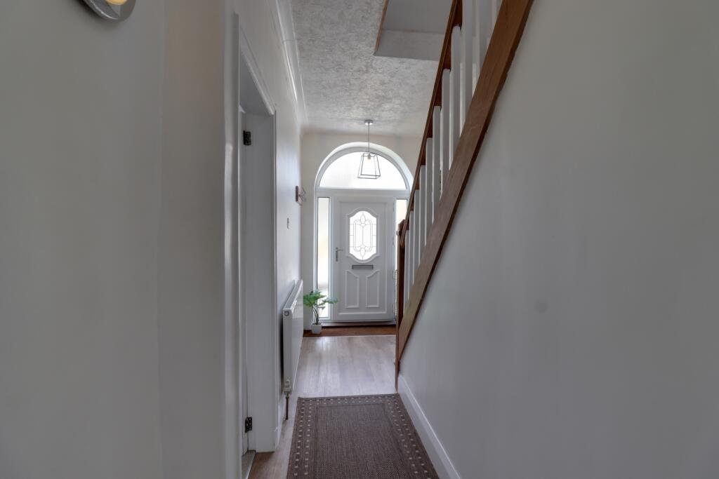 Spacious hallway