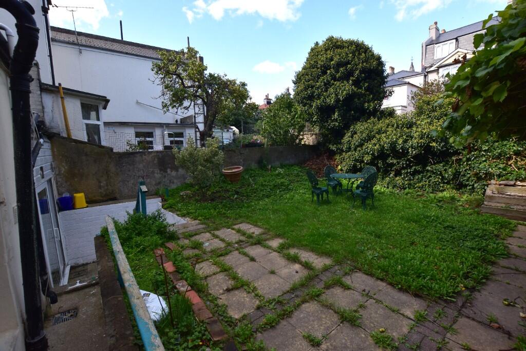 Rear private garden