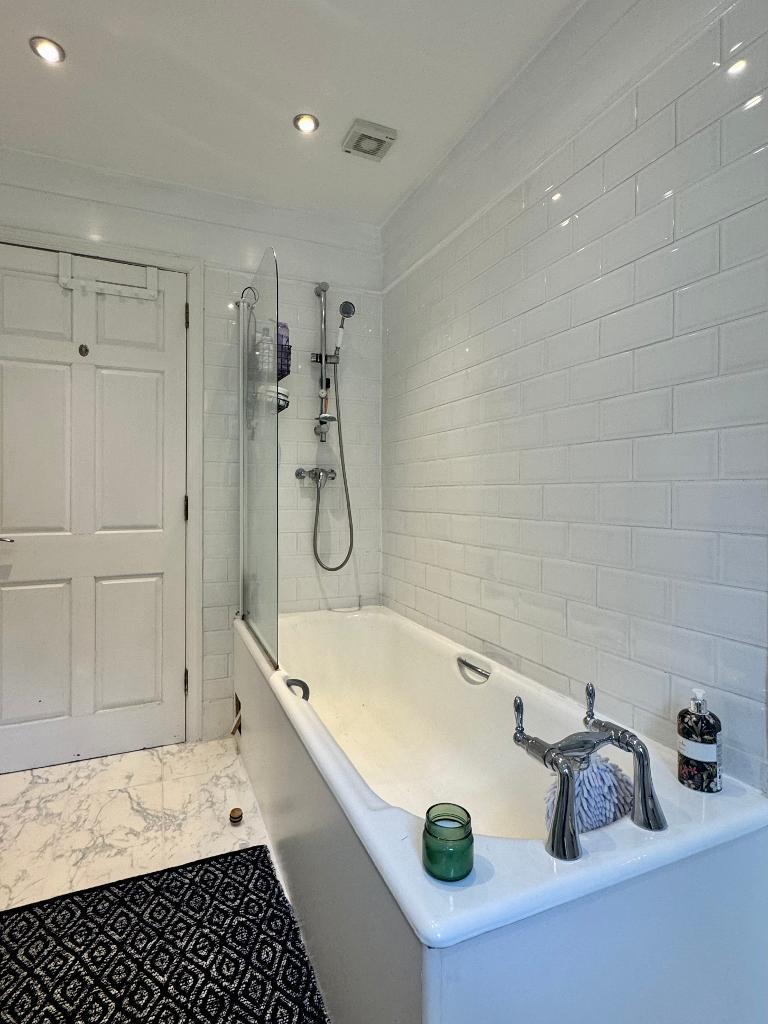 Shower over the bath