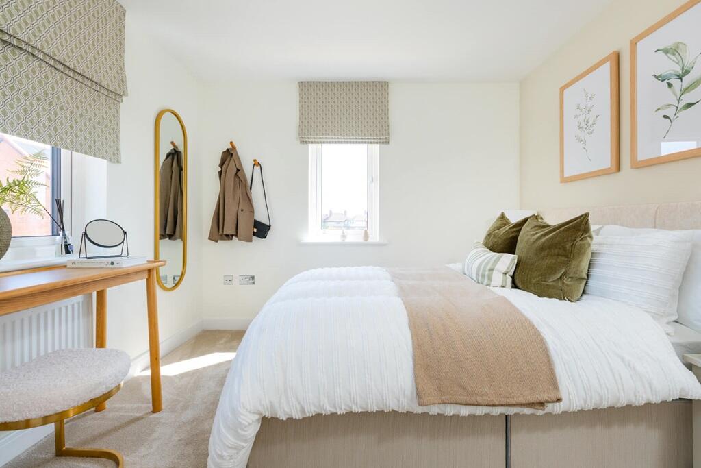 Spare bedroom could be used for guests