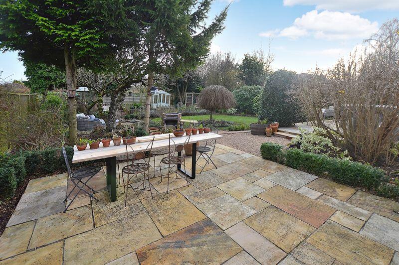 Paved Patio Area &amp; Enclosed Rear ...
