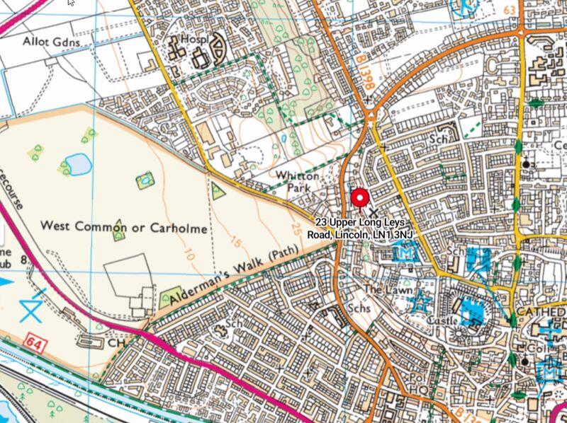 Area location map