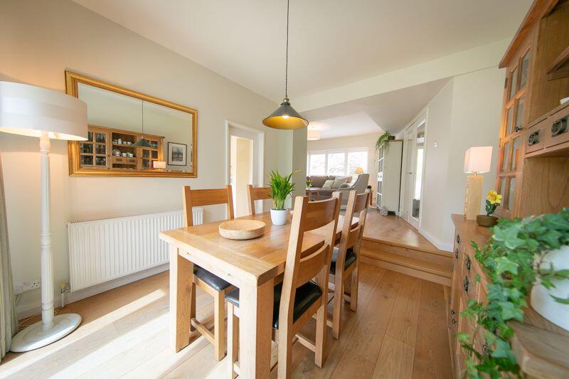 Dining room through lounge