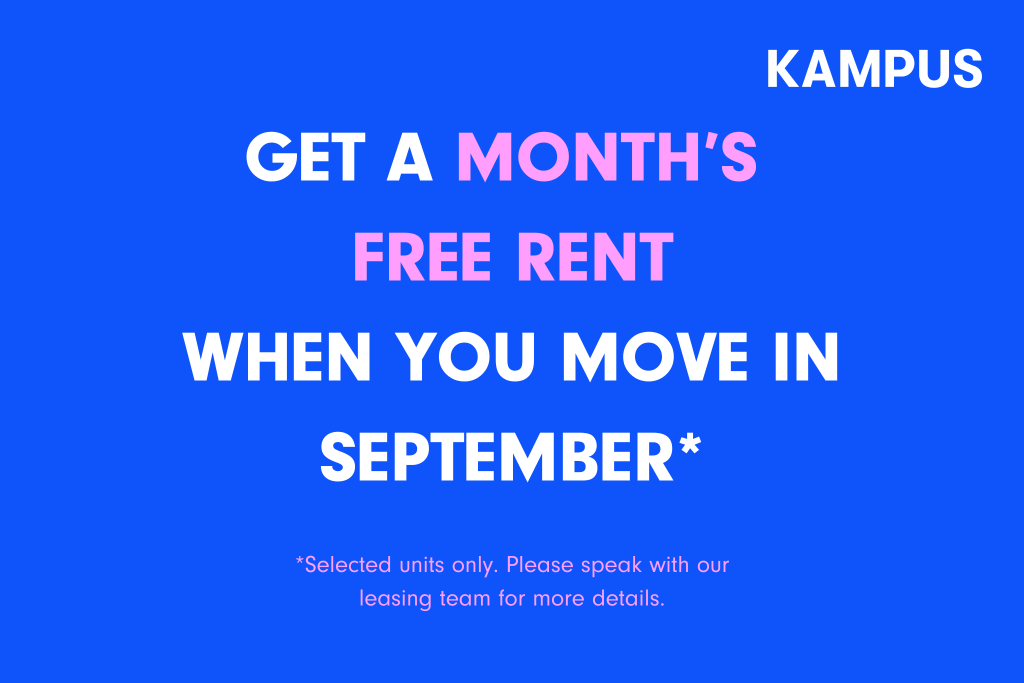 1 MONTH FREE RENT