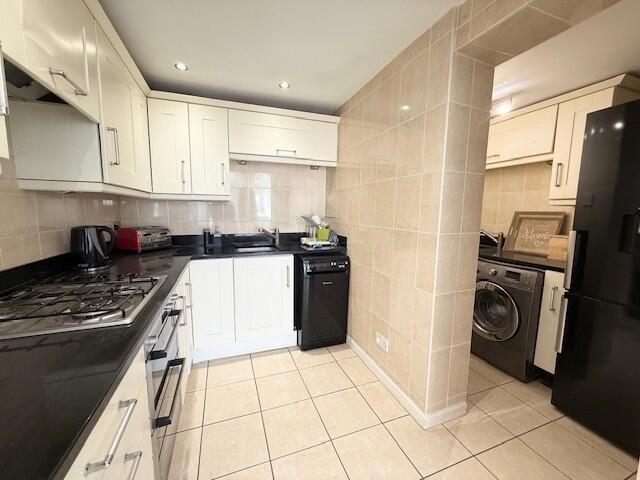 kitchen and utility room