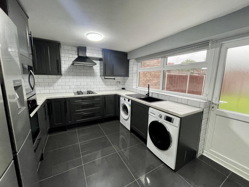 re-fitted kitchen diner