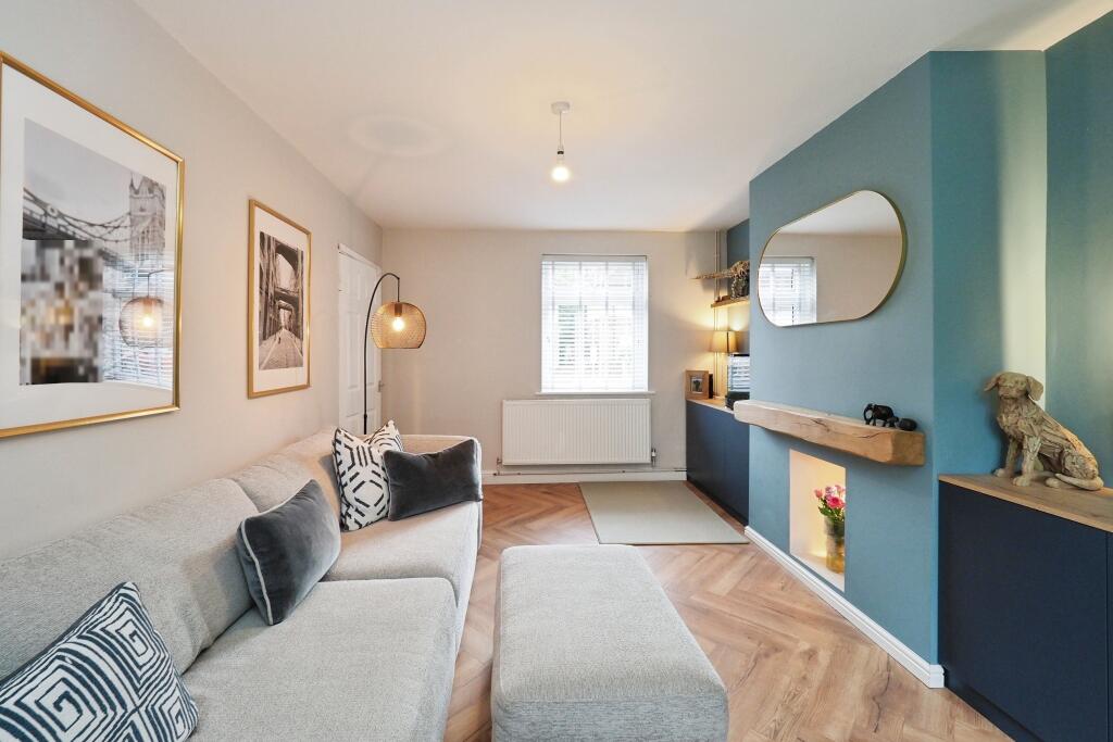 Recently Renovated Lounge with Double Doors