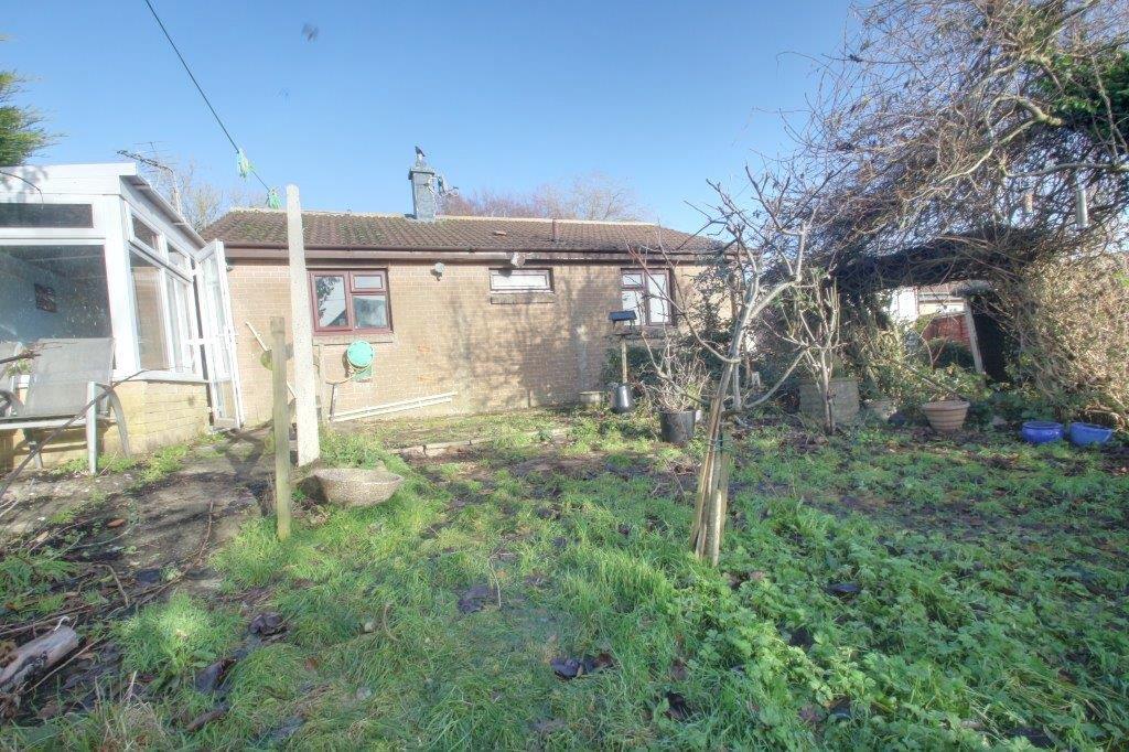 Rear of property