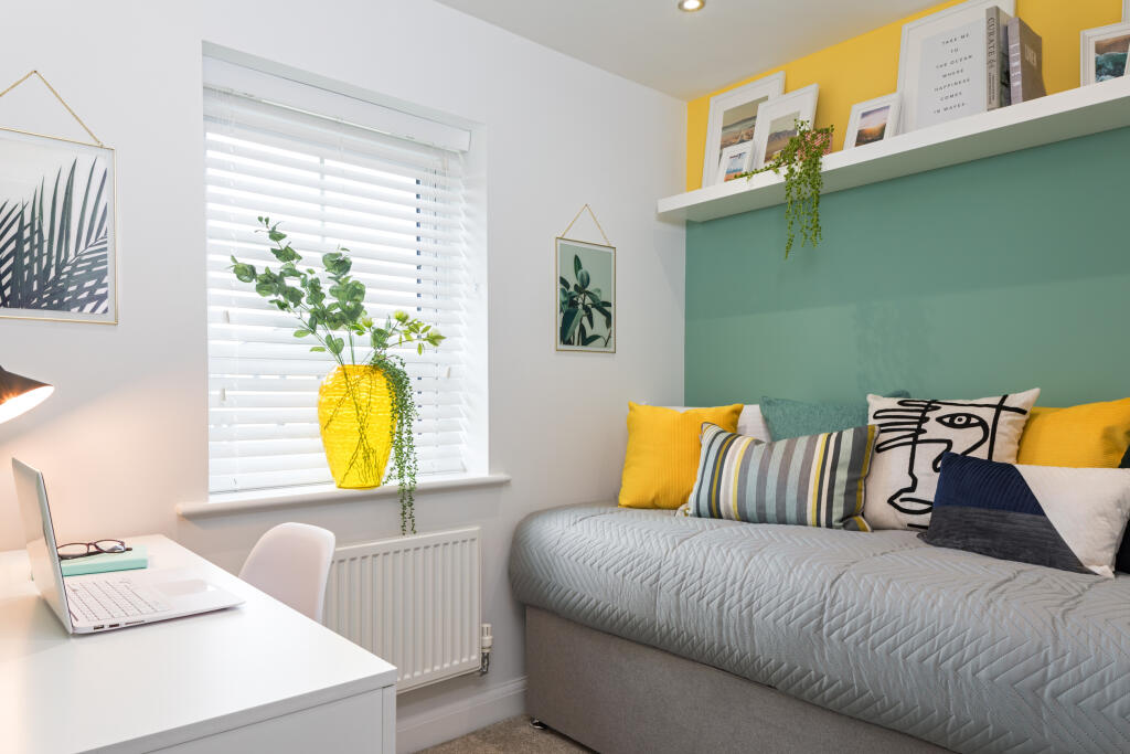 Third bedroom in the Chester 4 bedroom home