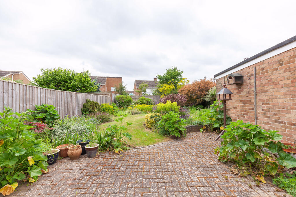 Rear garden