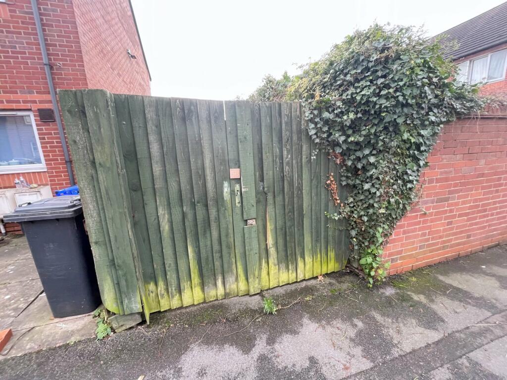 Gated Rear Access