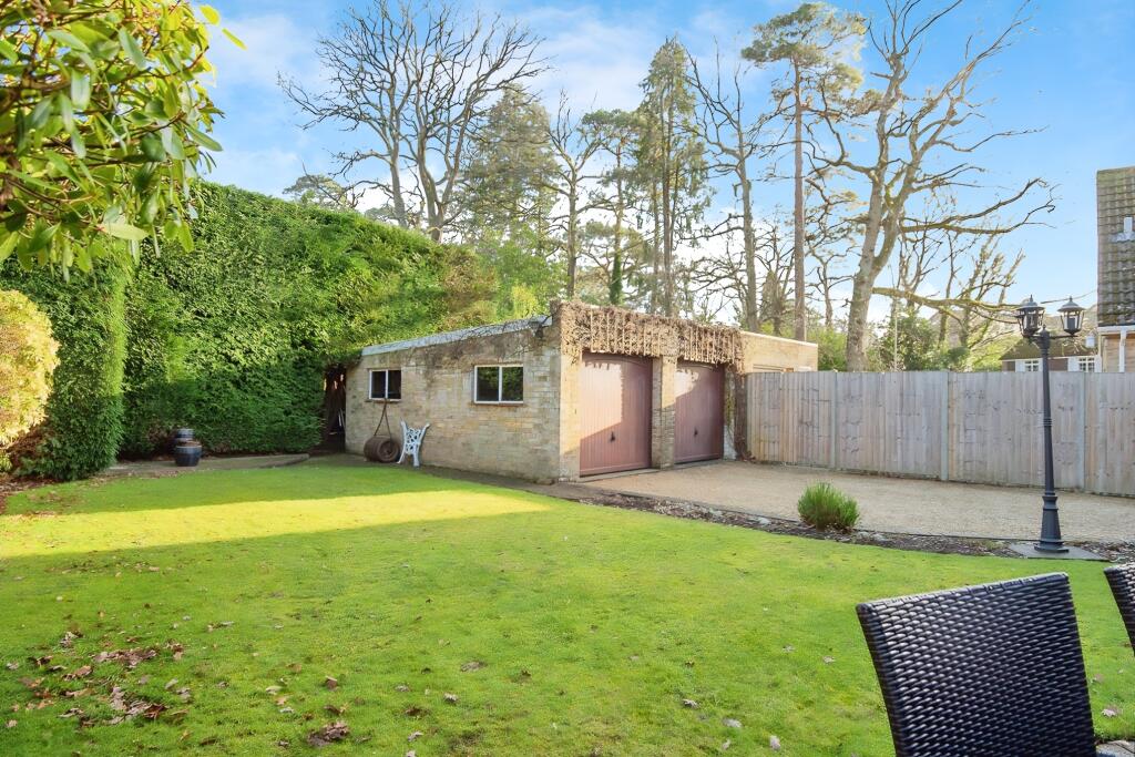 Garden and Double Garage