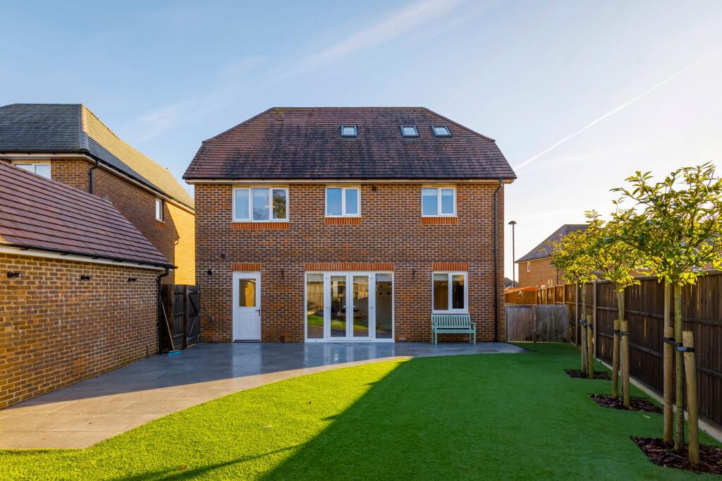 Rear garden