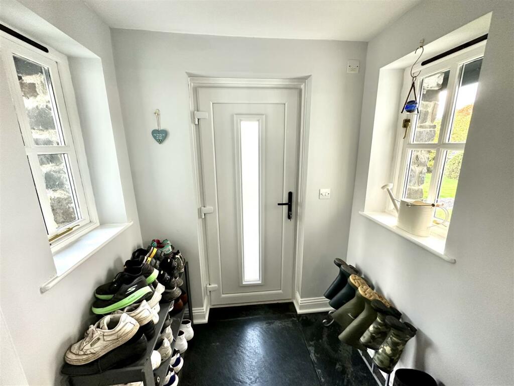 Front entrance porch