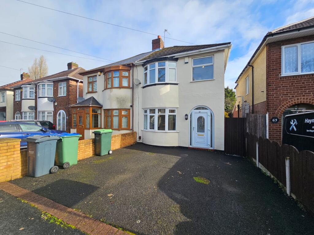 3 bed semi detached