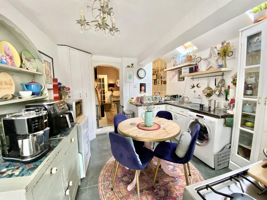 Kitchen to living room view