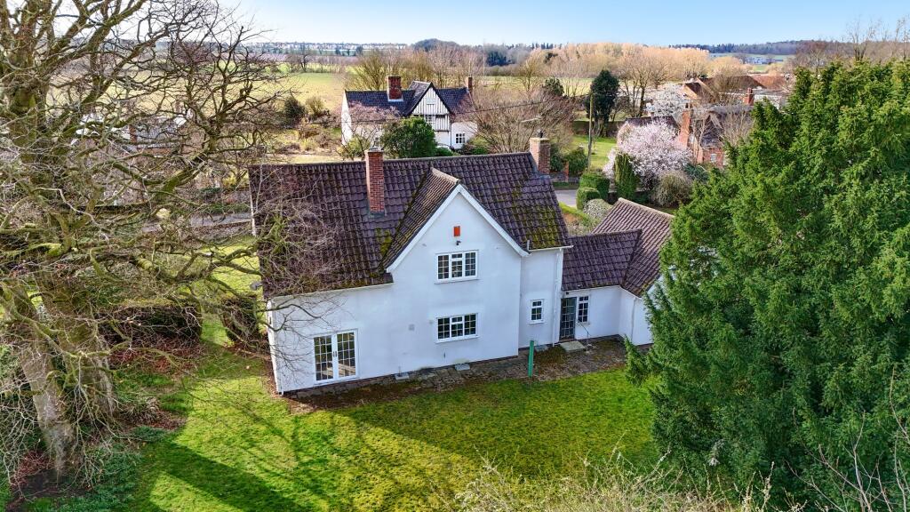 Drone shot rear