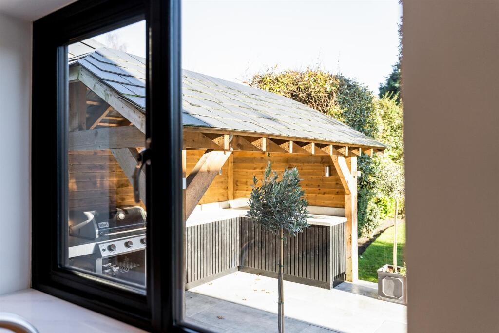 View towards BBQ Area