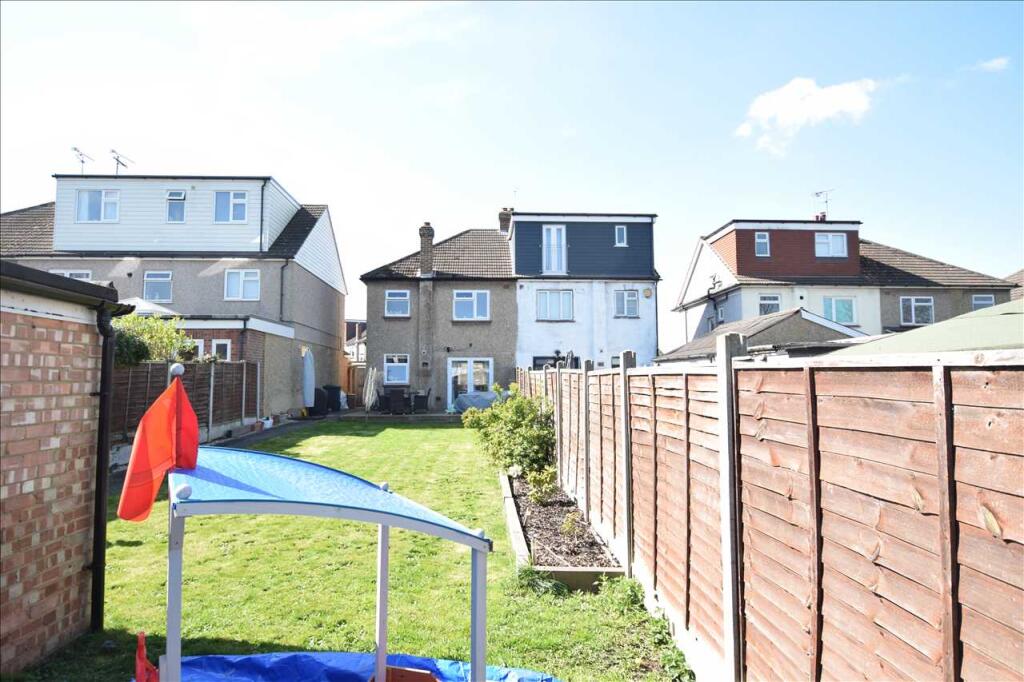 Rear of Property